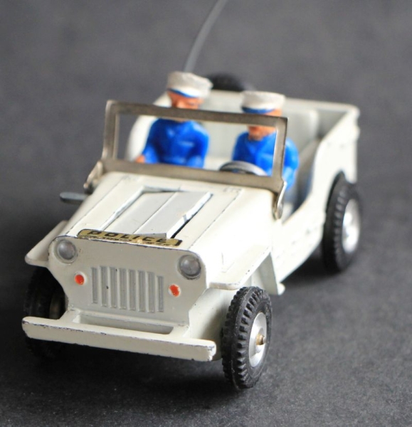 Gama Willys Jeep Policecar 1963 DieCast Model (0616)